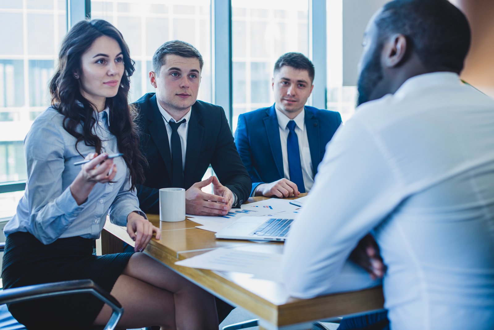 Professional recruitment team